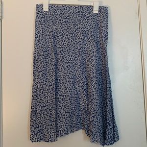 Midi skirt with slit